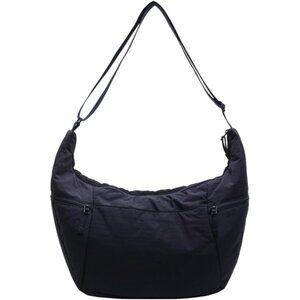 Women's Nylon Crossbody Bag Large Capacity Zipper Tote Casual Shoulder Purse